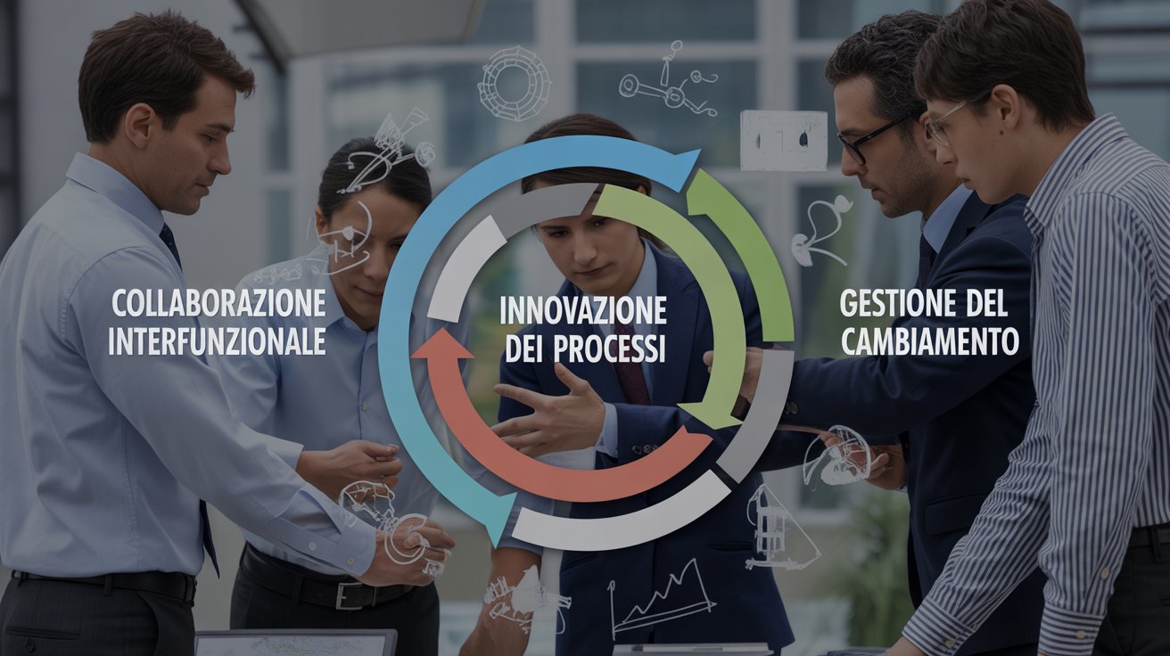 Sostenibilità organizzativa: collaborazione interfunzionale, innovazione dei processi e adattabilità