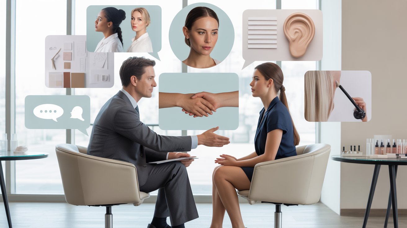 Comunicazione professionale, negoziazione e ascolto attivo per l’ascolto dei bisogni estetici