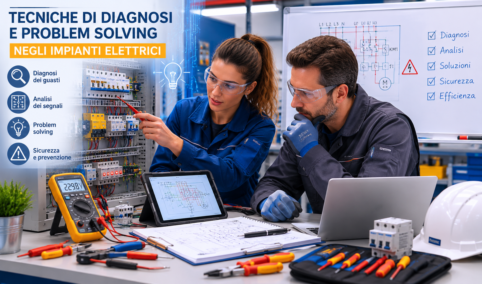 Tecniche di diagnosi e problem solving negli impianti elettrici